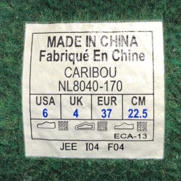 Sorel Caribou Black Leather Waterproof Winter Boots 6 - Picture 8 of 13